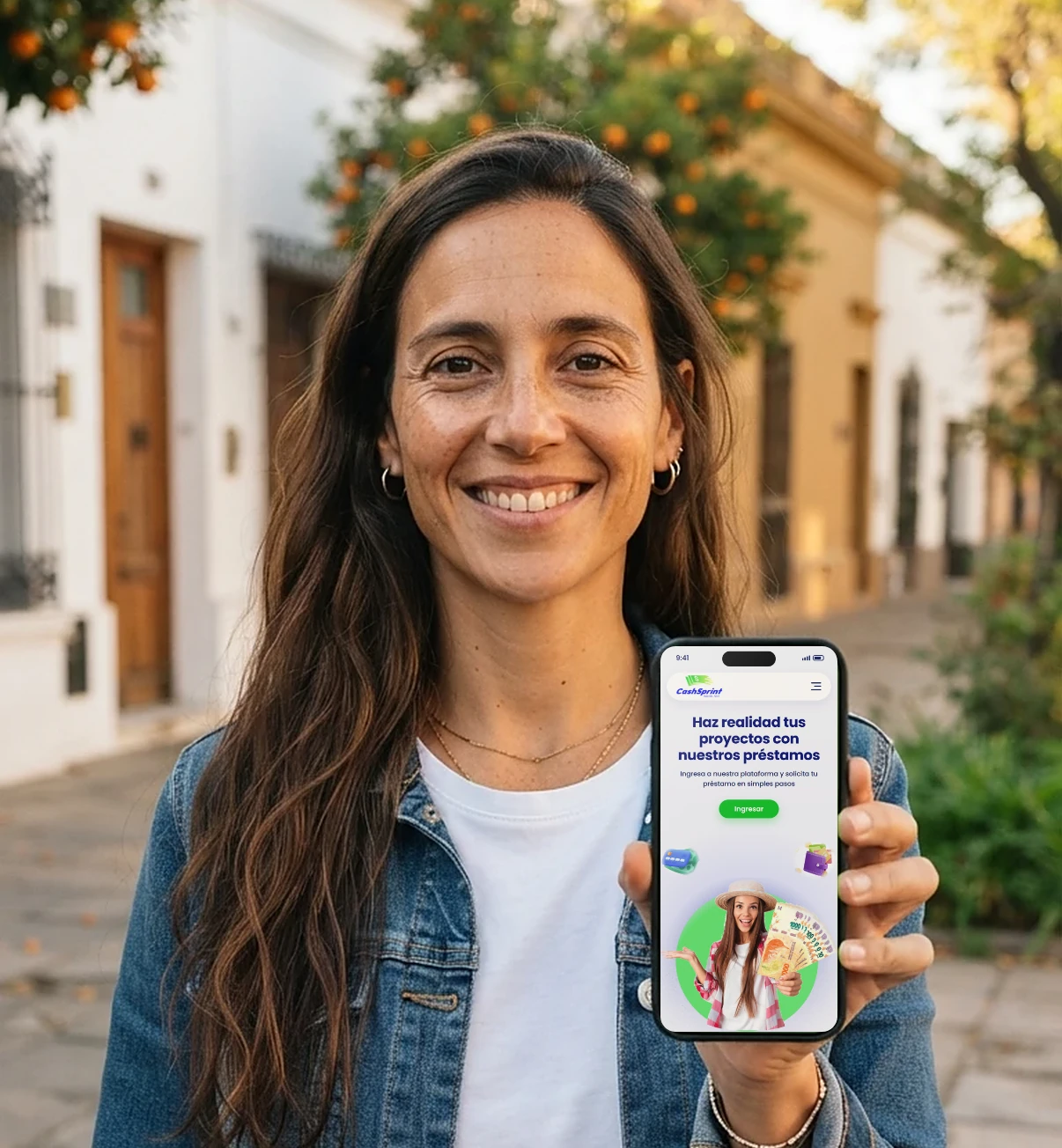 Cash Sprint – diseño UX/UI de plataforma de préstamos online